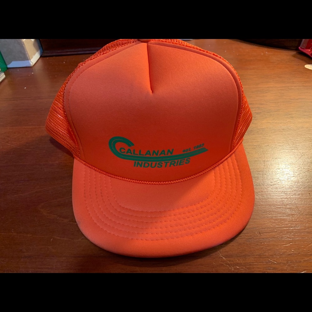 Vintage Callanan Industries Mesh SnapBack Hat/Cap